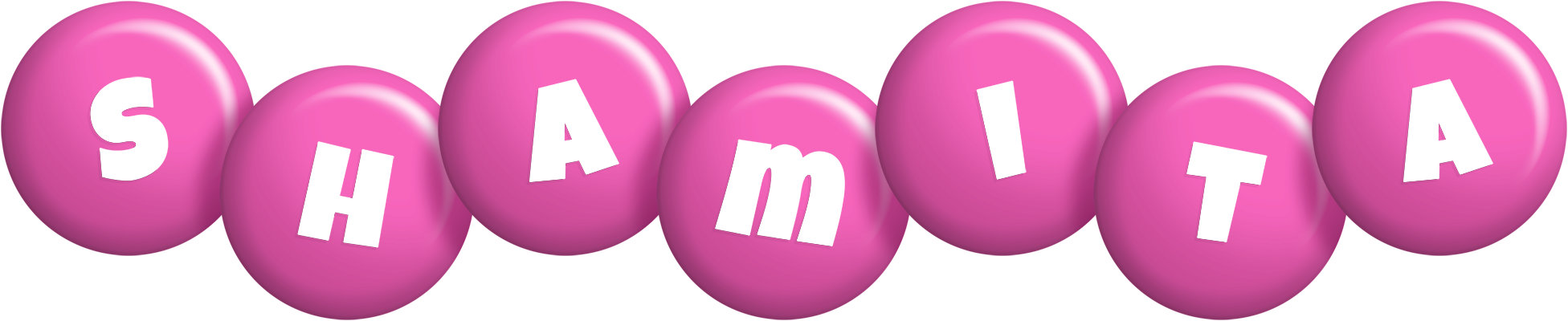 Shamita candy-pink logo
