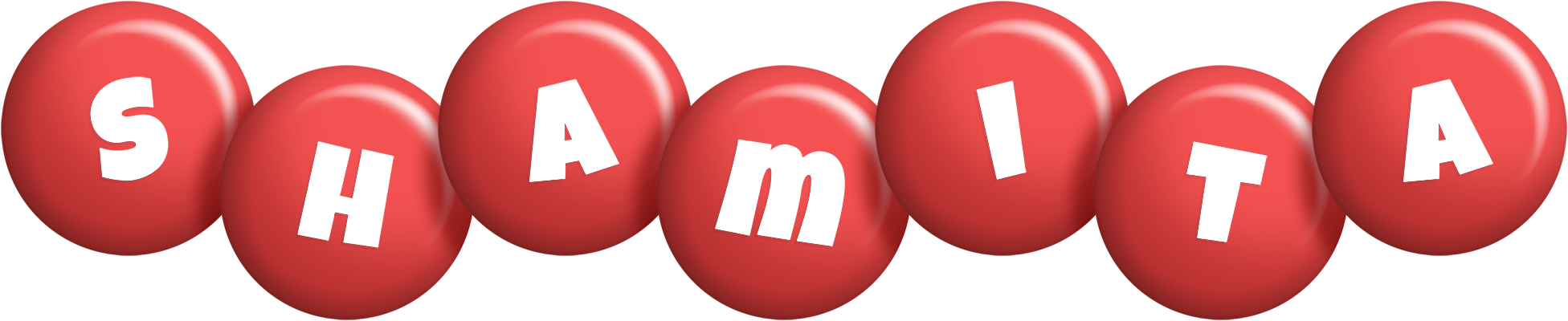 Shamita candy-red logo