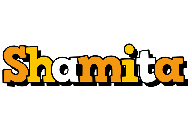 Shamita cartoon logo