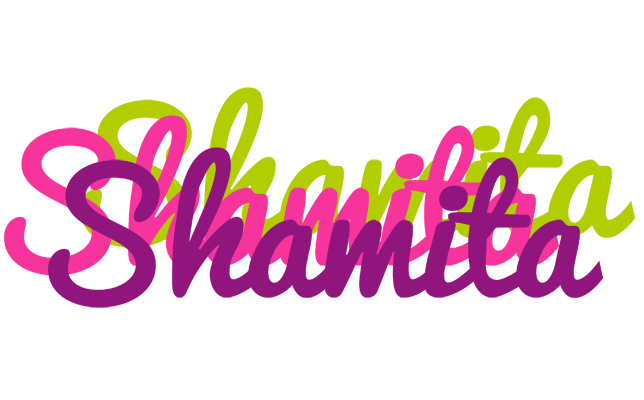 Shamita flowers logo