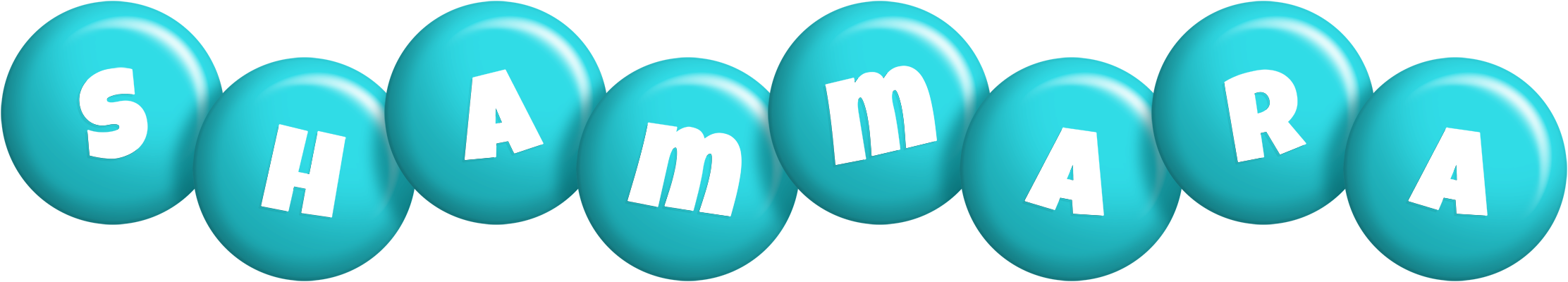 Shammara candy-azur logo