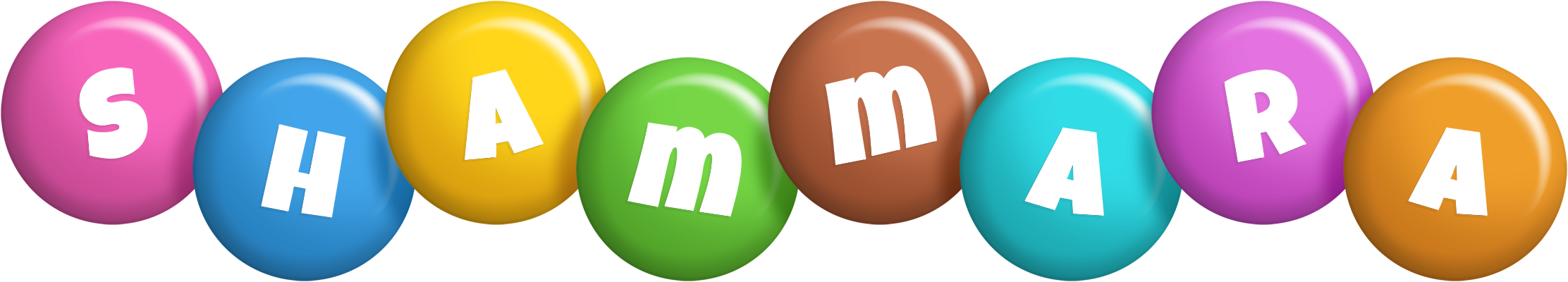 Shammara candy logo
