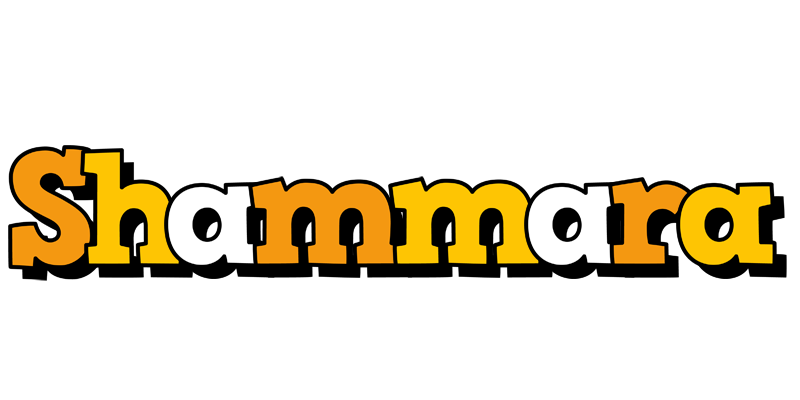 Shammara cartoon logo