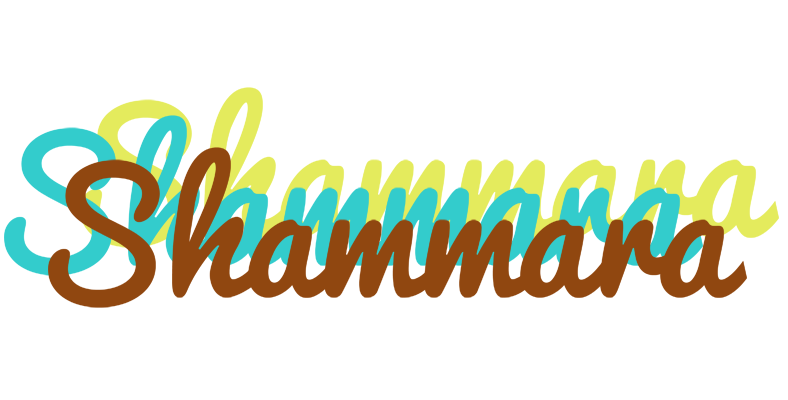 Shammara cupcake logo