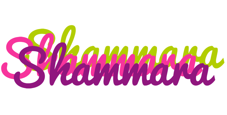 Shammara flowers logo