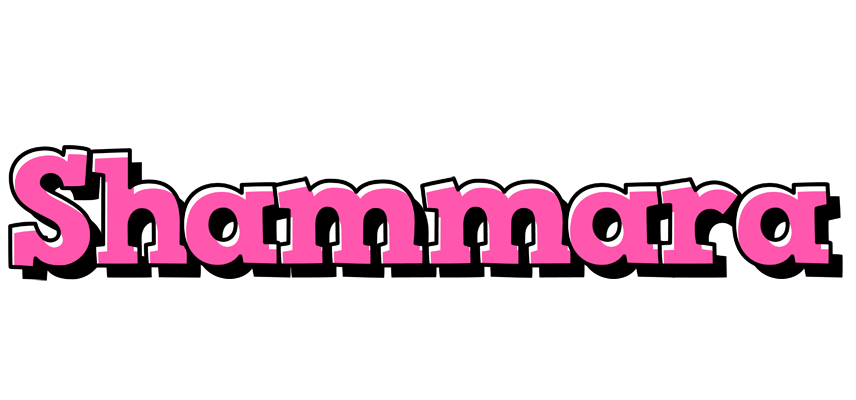 Shammara girlish logo