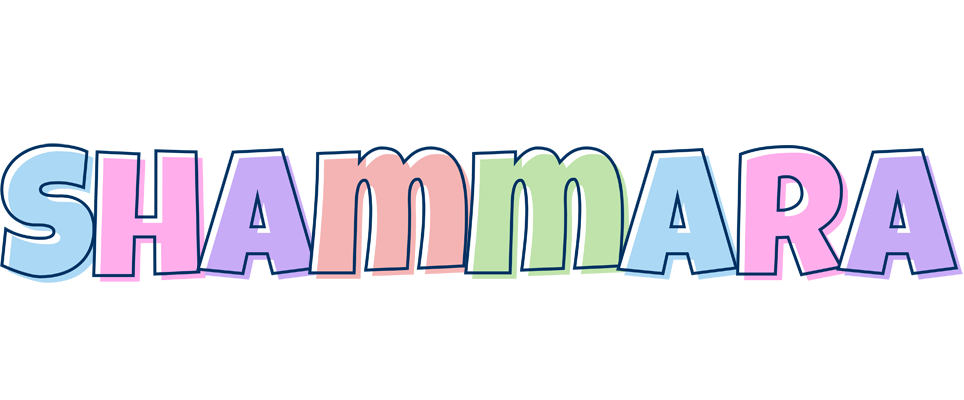 Shammara pastel logo