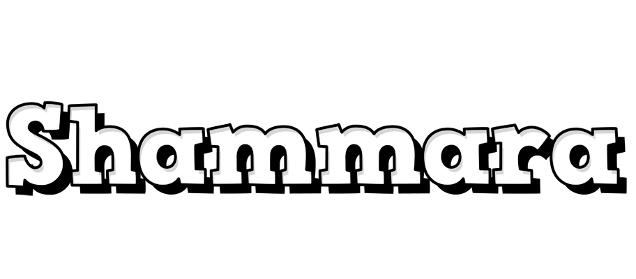 Shammara snowing logo