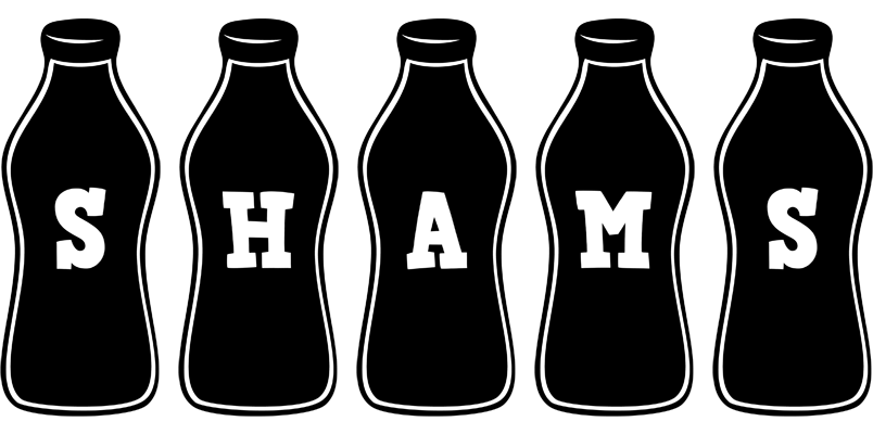 Shams bottle logo