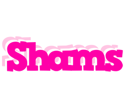 Shams dancing logo