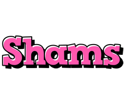 Shams girlish logo