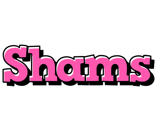 Shams girlish logo