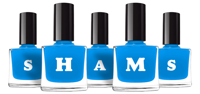 Shams glossy logo