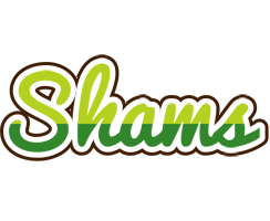 Shams golfing logo