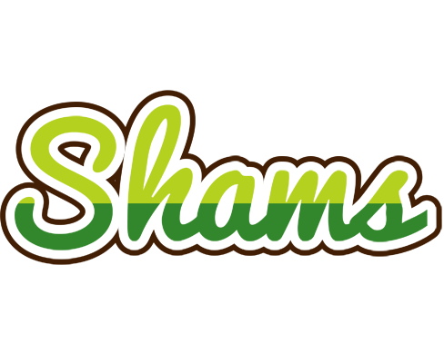 Shams golfing logo