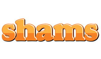 Shams orange logo