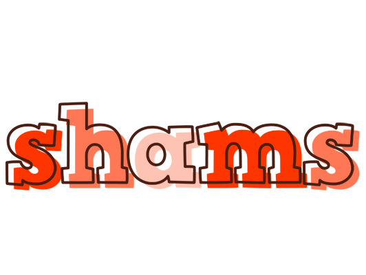 Shams paint logo