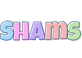 Shams pastel logo