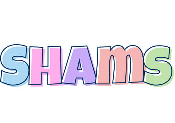 Shams pastel logo