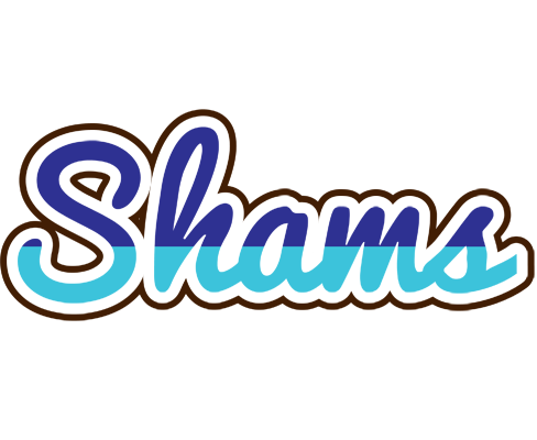 Shams raining logo