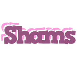 Shams relaxing logo