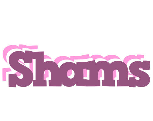 Shams relaxing logo