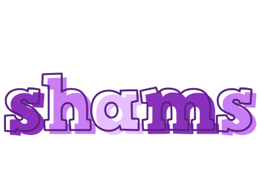 Shams sensual logo