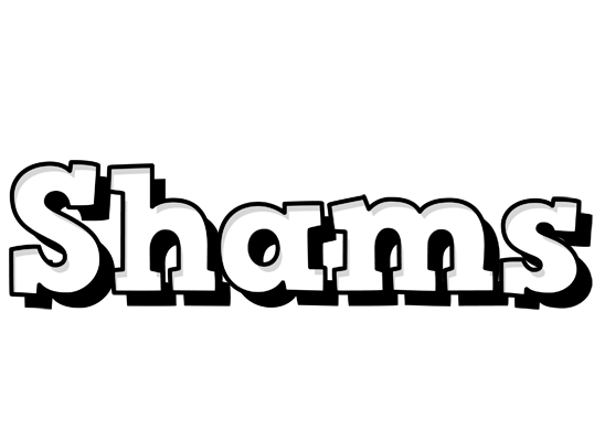 Shams snowing logo