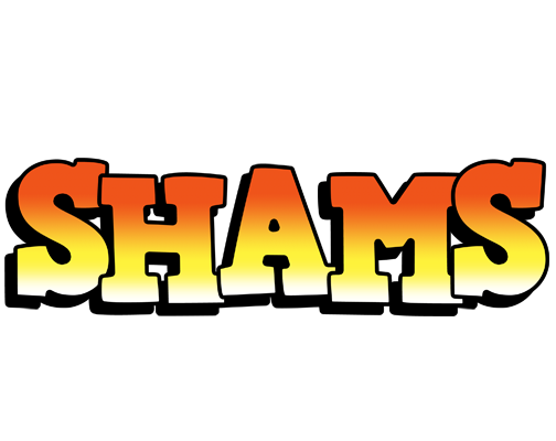 Shams sunset logo