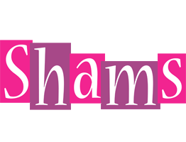 Shams whine logo