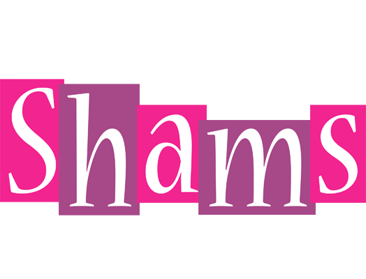 Shams whine logo