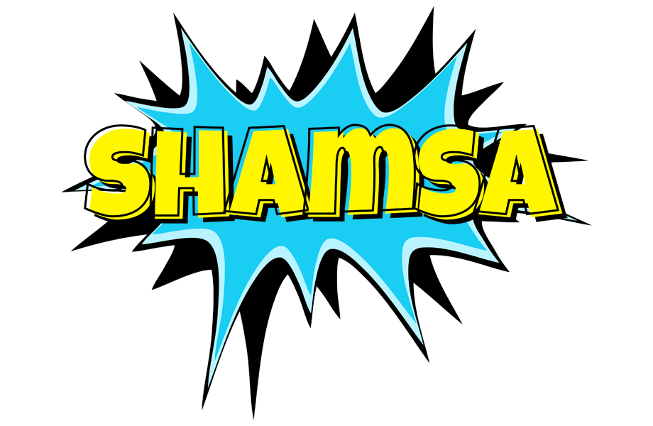 Shamsa amazing logo