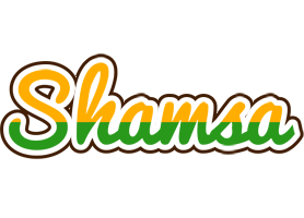 Shamsa banana logo