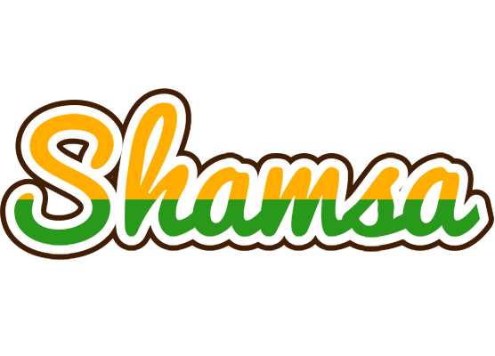 Shamsa banana logo