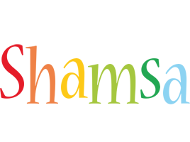 Shamsa birthday logo