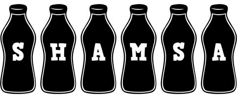 Shamsa bottle logo