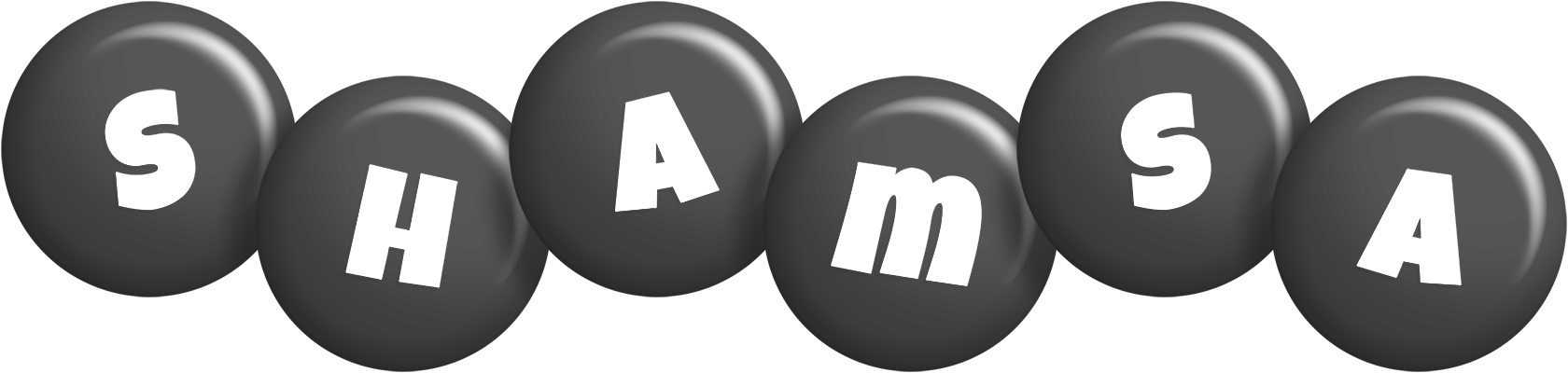 Shamsa candy-black logo