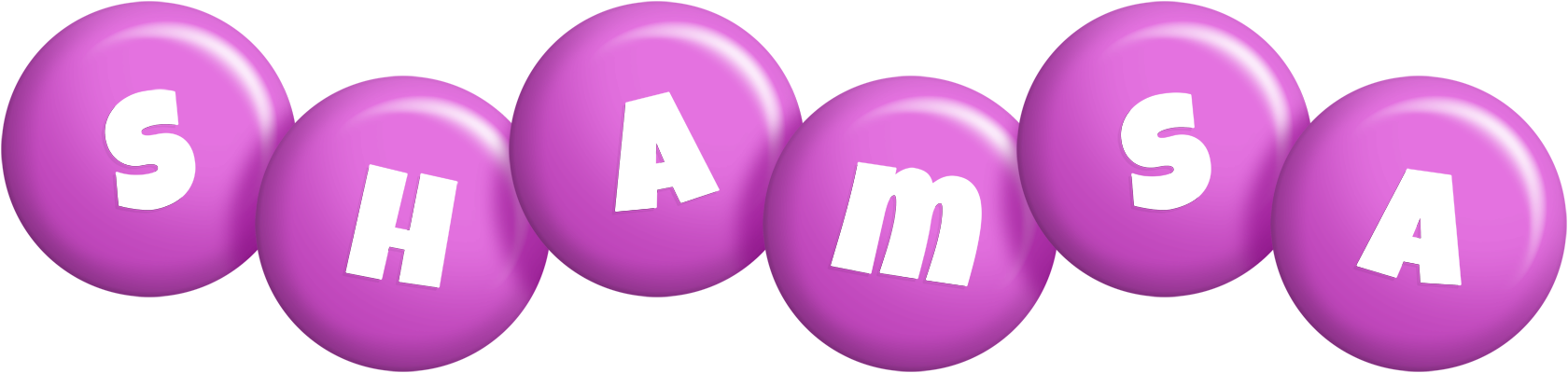 Shamsa candy-purple logo