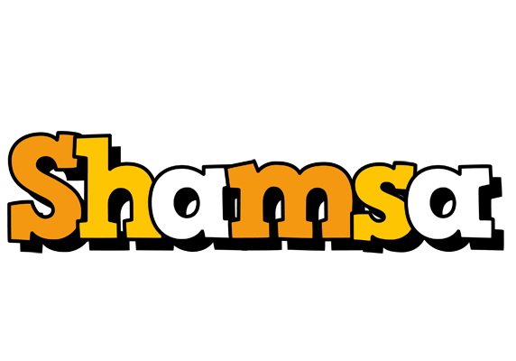 Shamsa cartoon logo