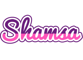 Shamsa cheerful logo