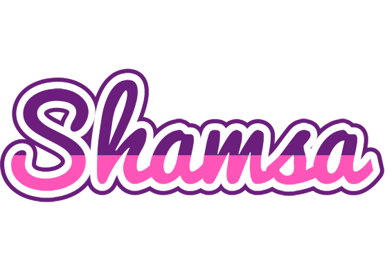 Shamsa cheerful logo