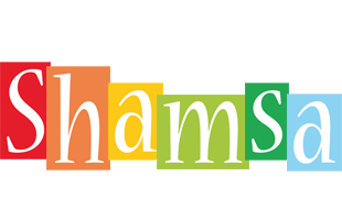 Shamsa colors logo