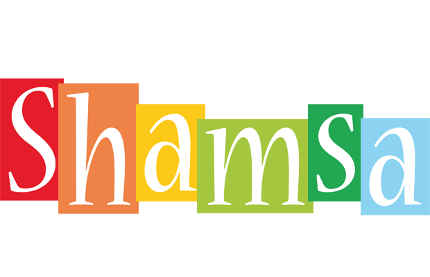 Shamsa colors logo