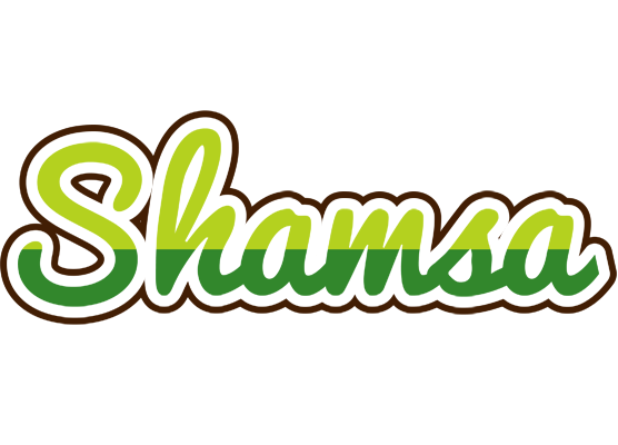 Shamsa golfing logo