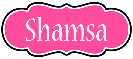 Shamsa invitation logo