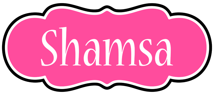 Shamsa invitation logo