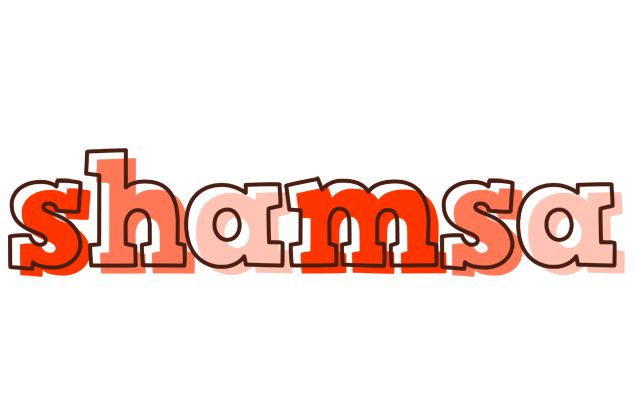Shamsa paint logo