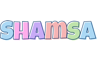 Shamsa pastel logo