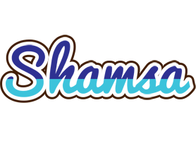 Shamsa raining logo