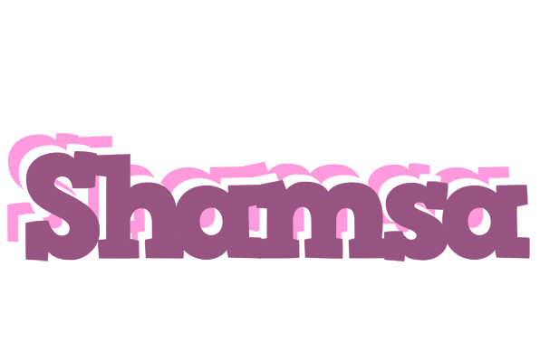 Shamsa relaxing logo